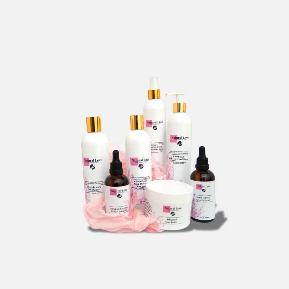 Natural Love Crown Care Essentials Combo 🌸